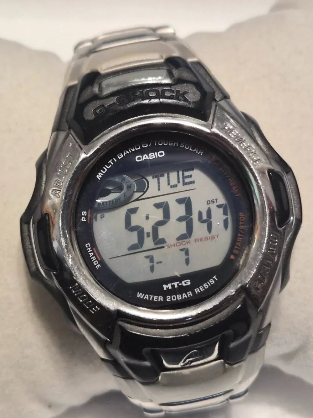 Casio G Shock Stainless Digital